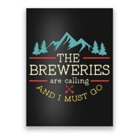 Vintage Beer Breweries Are Calling And I Must Go Craft Beer Poster