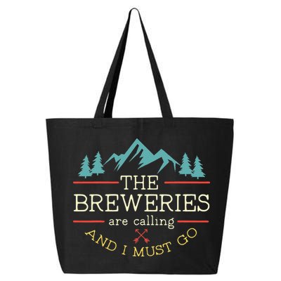 Vintage Beer Breweries Are Calling And I Must Go Craft Beer 25L Jumbo Tote