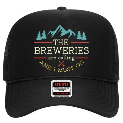 Vintage Beer Breweries Are Calling And I Must Go Craft Beer Trucker Hat