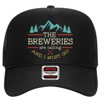 Vintage Beer Breweries Are Calling And I Must Go Craft Beer Trucker Hat