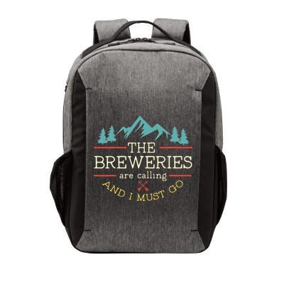 Vintage Beer Breweries Are Calling And I Must Go Craft Beer Vector Backpack