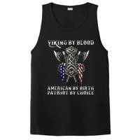 Viking By Blood American By Birth Patriot By Choice PosiCharge Competitor Tank