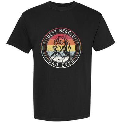 Vintage Best Beagle Dad Ever Father's Day Garment-Dyed Heavyweight T-Shirt