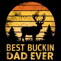 Vintage Best Buckin Dad Ever Mazing Papa Funny Hunting Gift Mug