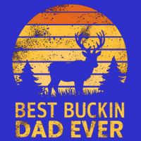 Vintage Best Buckin Dad Ever Mazing Papa Funny Hunting Gift Sweatshirt