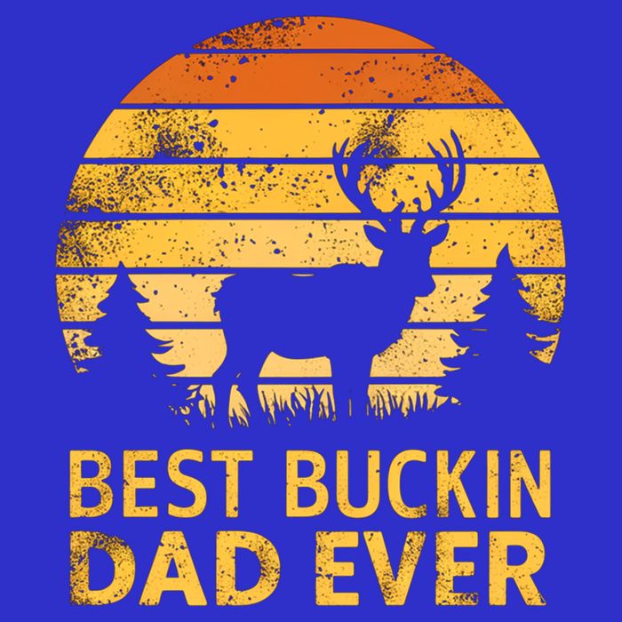 Vintage Best Buckin Dad Ever Mazing Papa Funny Hunting Gift Sweatshirt
