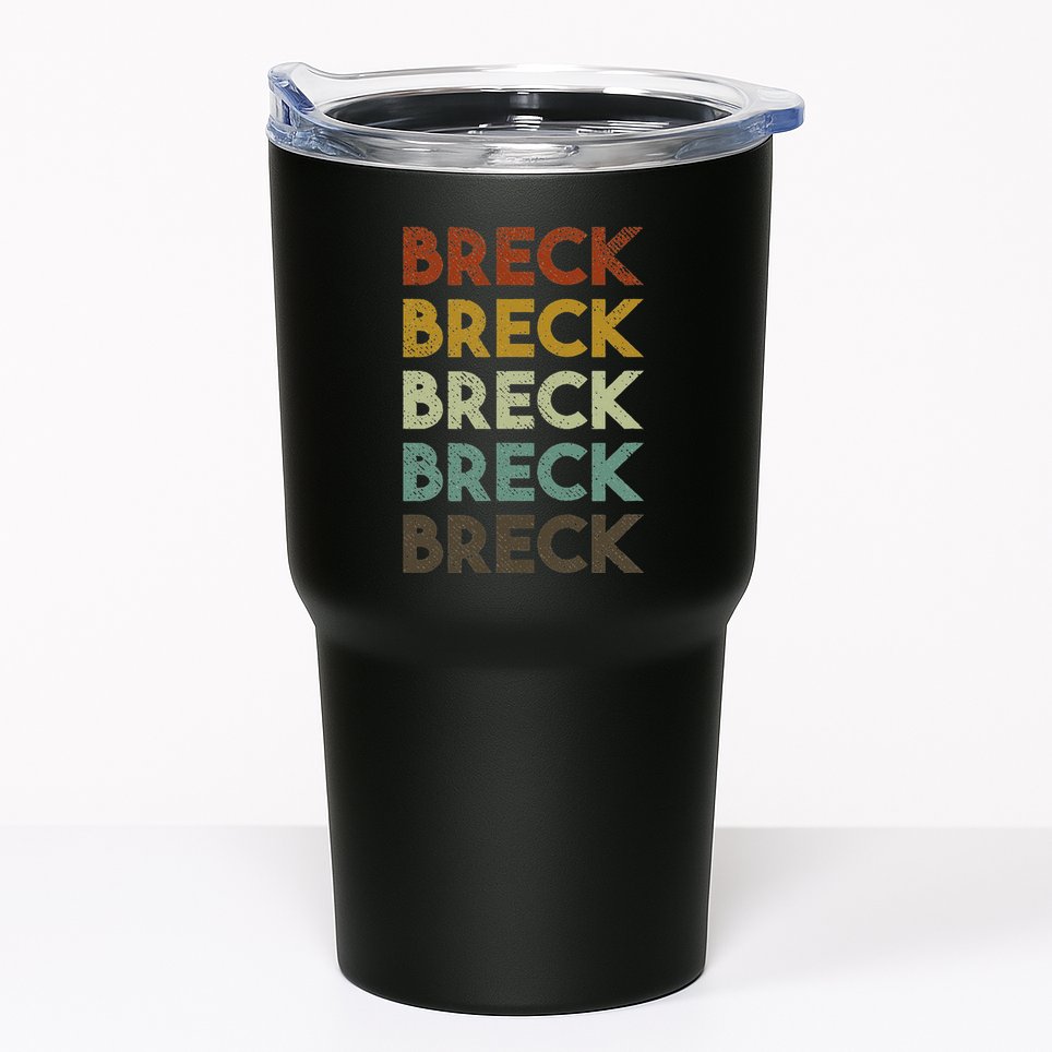 Vintage Breck Breckenridge Colorado Tumbler