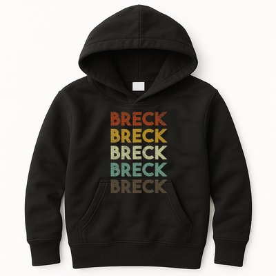 Vintage Breck Breckenridge Colorado Kids Hoodie
