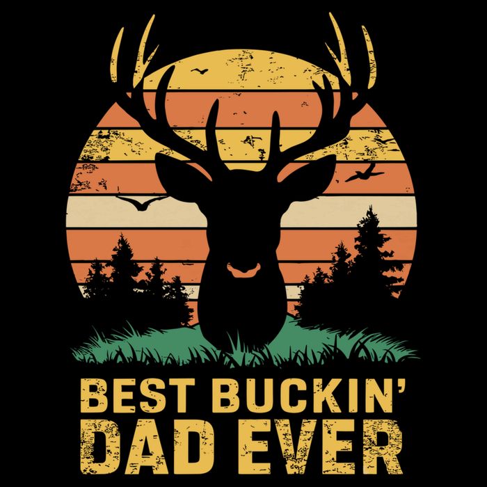 Vintage Best Buckin Dad Ever Deer Hunters Dad Hunting Gift Mug