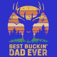 Vintage Best Buckin Dad Ever Deer Hunters Dad Hunting Gift Bag