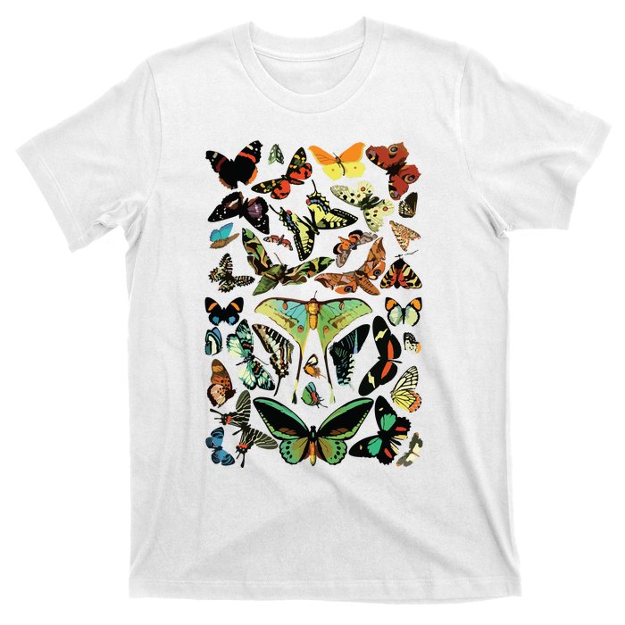 Vintage Butterflies Butterfly Collection Scientific T-Shirt