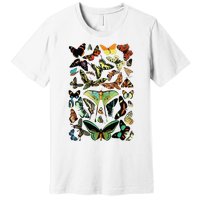 Vintage Butterflies Butterfly Collection Scientific Premium T-Shirt