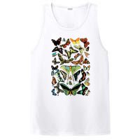 Vintage Butterflies Butterfly Collection Scientific PosiCharge Competitor Tank