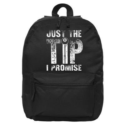 Vintage Billard Billiard Player Snooker Pool Funny Quote 16 in Basic Backpack