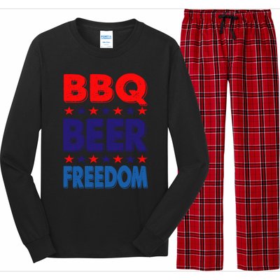 Vintage Bbq Beer Freedom Nevada Election 2020 Gift Cute Gift Long Sleeve Pajama Set