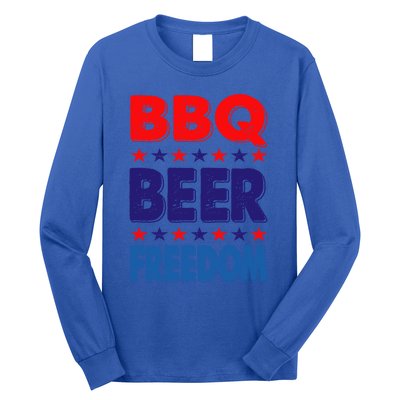 Vintage Bbq Beer Freedom Nevada Election 2020 Gift Cute Gift Long Sleeve Shirt