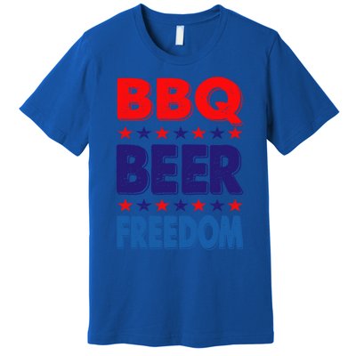 Vintage Bbq Beer Freedom Nevada Election 2020 Gift Cute Gift Premium T-Shirt