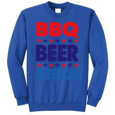 Vintage Bbq Beer Freedom Nevada Election 2020 Gift Cute Gift Tall Sweatshirt