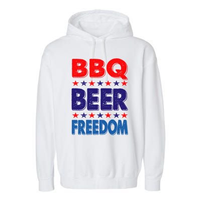 Vintage Bbq Beer Freedom Nevada Election 2020 Gift Cute Gift Garment-Dyed Fleece Hoodie