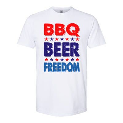 Vintage Bbq Beer Freedom Nevada Election 2020 Gift Cute Gift Softstyle CVC T-Shirt