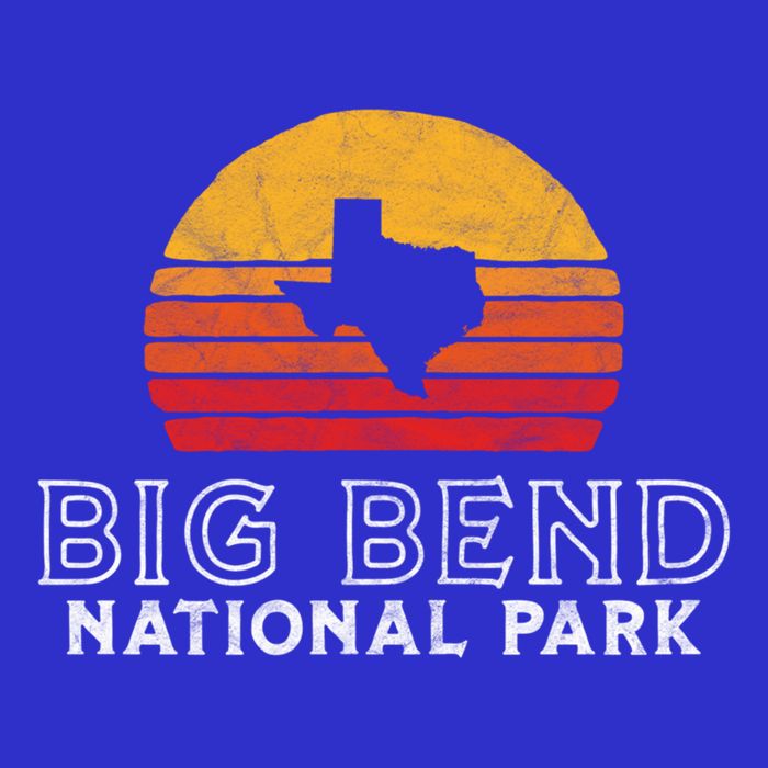 Vintage Big Bend National Park Gift Retro Texas Sun Sweatshirt