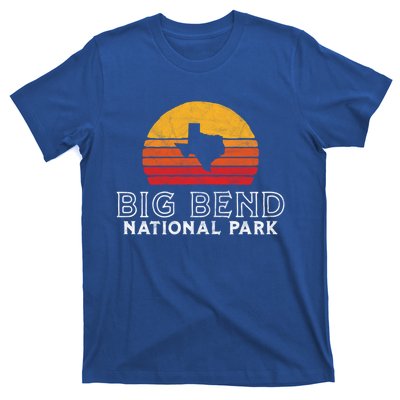 Vintage Big Bend National Park Gift Retro Texas Sun T-Shirt