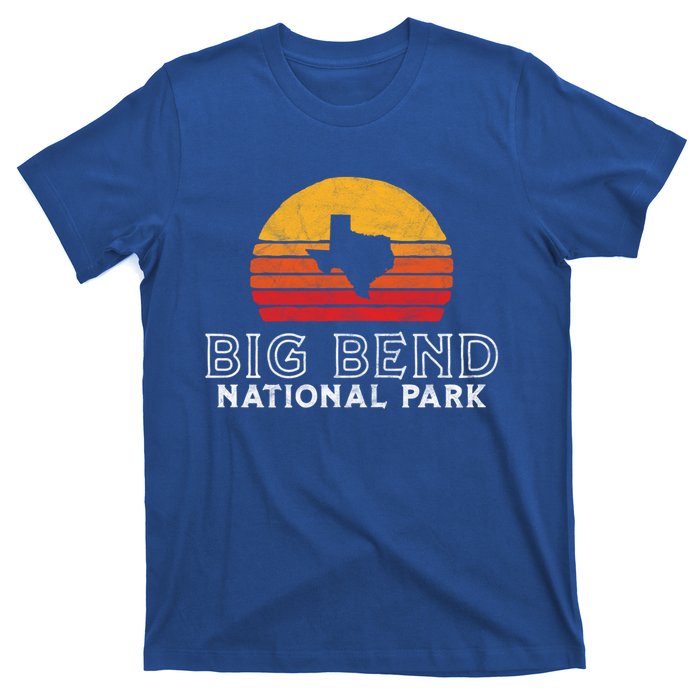 Vintage Big Bend National Park Gift Retro Texas Sun T-Shirt