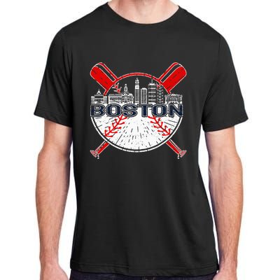 Vintage Boston Baseball Adult ChromaSoft Performance T-Shirt