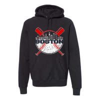 Vintage Boston Baseball Premium Hoodie