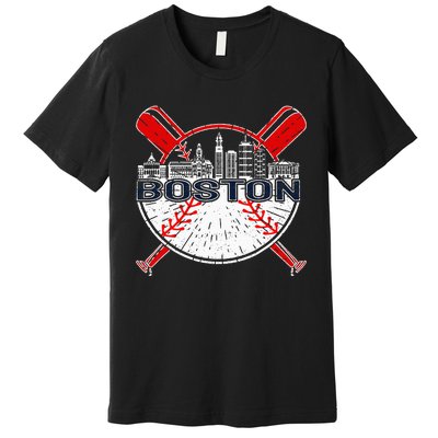 Vintage Boston Baseball Premium T-Shirt