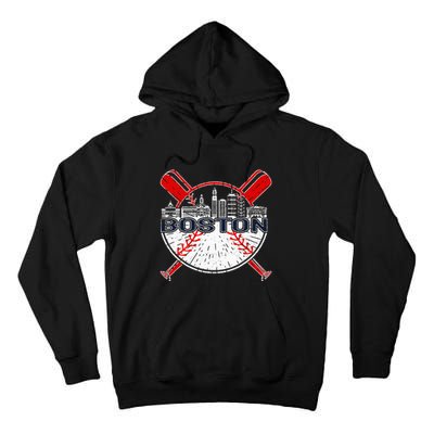 Vintage Boston Baseball Tall Hoodie