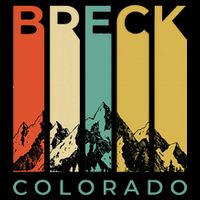 Vintage Breckenridge “Breck” Colorado Retro Colored Stripes T-Shirt