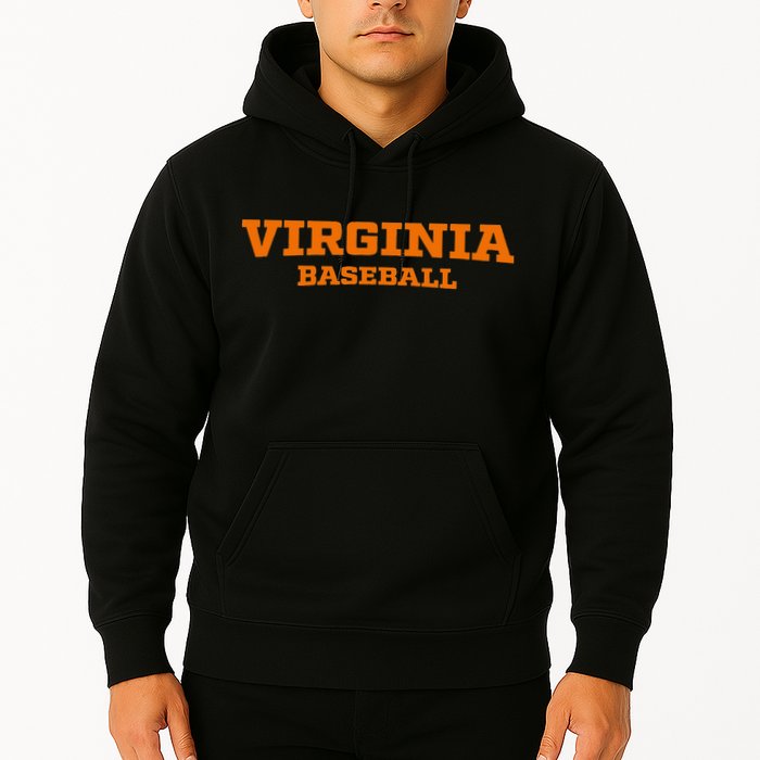 Virginia Baseball Block Hoodie