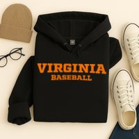 Virginia Baseball Block Hoodie