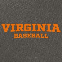 Virginia Baseball Block Cotton Canvas Backpack