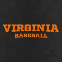 Virginia Baseball Block Font Golf Towel