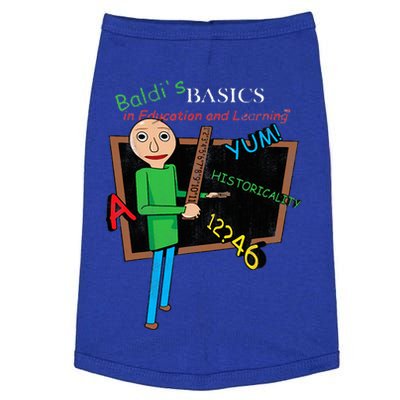 Vintage Baldi's Basics Logo  Doggie Tank