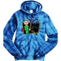 Vintage Baldi's Basics Logo  Tie Dye Hoodie