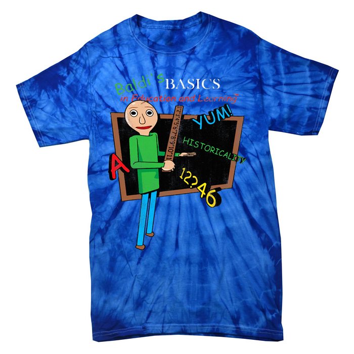 Vintage Baldi's Basics Logo  Tie-Dye T-Shirt