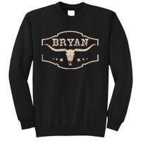 Vintage Bryan Bullskull Western Deserts Bryan Personalized Tall Sweatshirt