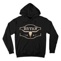 Vintage Bryan Bullskull Western Deserts Bryan Personalized Tall Hoodie