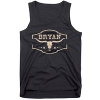 Vintage Bryan Bullskull Western Deserts Bryan Personalized Tank Top