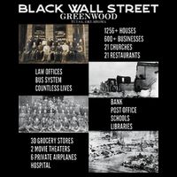 Vintage Black Business Black History Month Black Wall Street Backpack