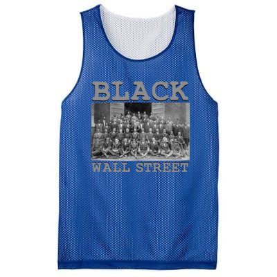 Vintage Black Business Black History Month Black Wall Street Gift Mesh Reversible Basketball Jersey Tank