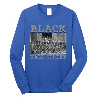 Vintage Black Business Black History Month Black Wall Street Great Gift Long Sleeve Shirt