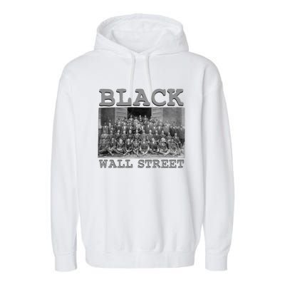 Vintage Black Business Black History Month Black Wall Street Great Gift Garment-Dyed Fleece Hoodie