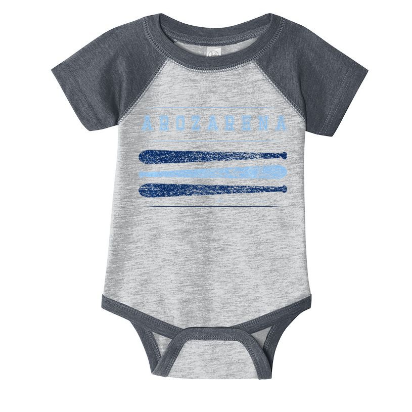 Vintage Baseball Bat Gameday Randy Arozarena Tampa Bay Infant Baby Jersey Bodysuit