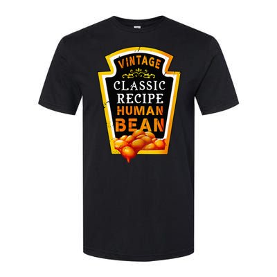 Vintage Baked Beans Lover Human Bean Costume Softstyle CVC T-Shirt