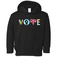 Vote Banned Books Fist Ovaries Lgtbq Human Rights & Gay Rights Lgbtq Ally +Pride Toddler Hoodie