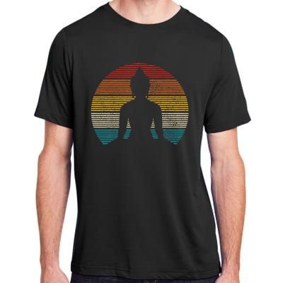 Vintage Buddha Buddhism Zen Spiritual Yoga Meditation Adult ChromaSoft Performance T-Shirt